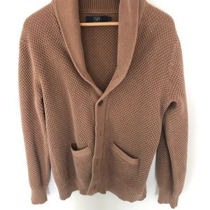 Tan J Crew Cardigan, tan sweater